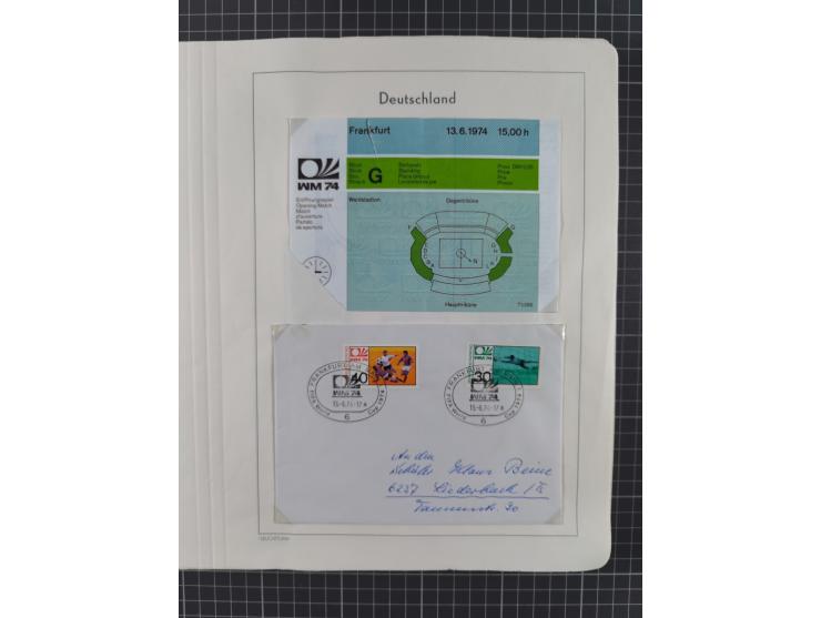 1949/2010, umfangreiche, in den Hauptnummern je postfrische/ wenig ungebrauchte und gestempelt komplette Sammlung inkl. selbs