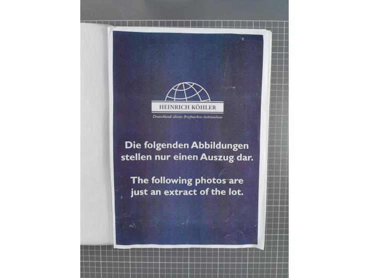 1949/90, in den Hauptnummern komplette postfrische Sammlung inkl. Zusammendrucke und Kleinbogen, gute Erhaltung, in drei Stec