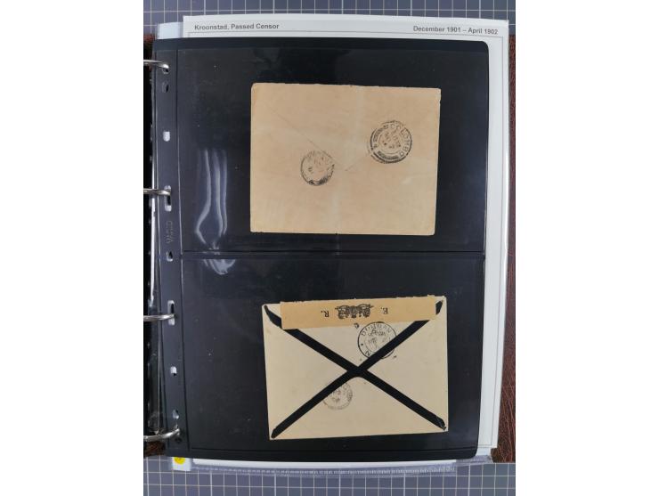 BRITISH POW CAMPS FOR THE BOERS: extensive assembly of over 110 covers and cards from/to Ceylon, India, Bermuda, St Helena an