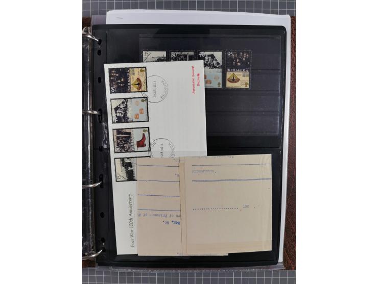 BRITISH POW CAMPS FOR THE BOERS: extensive assembly of over 110 covers and cards from/to Ceylon, India, Bermuda, St Helena an