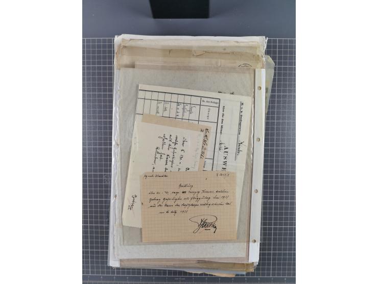 1699/1869 (ca.), Partie Dokumente, Zirkulare, Bekanntmachungen, etc., viel Sachsen