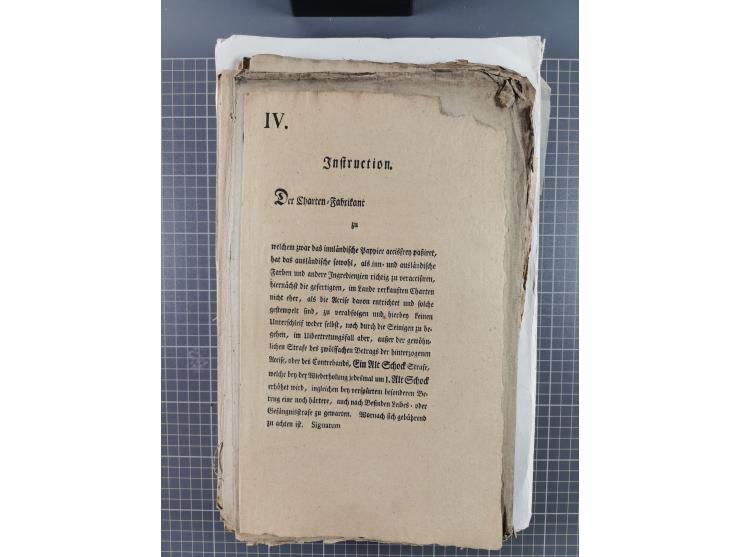 1699/1869 (ca.), Partie Dokumente, Zirkulare, Bekanntmachungen, etc., viel Sachsen