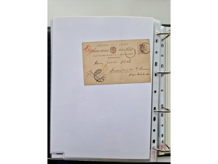 BRITISH CENSOR MARKS AND SEALS: extensive research collection with over 390 covers and cards, starting with a rare blue penci