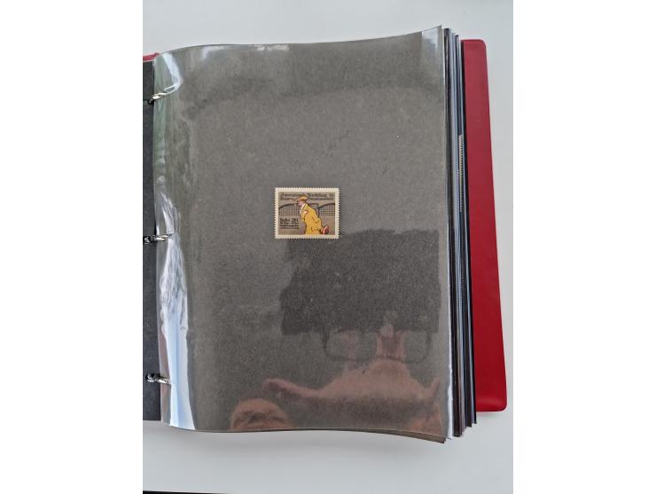 VIGNETTEN: 1896/1960 (ca.), hochinteressanter Bestand mit einigen Tausend Vignetten, Verschluss- und Siegelmarken, später Spe