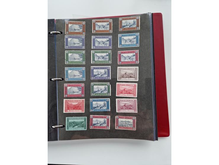 VIGNETTEN: 1896/1960 (ca.), hochinteressanter Bestand mit einigen Tausend Vignetten, Verschluss- und Siegelmarken, später Spe