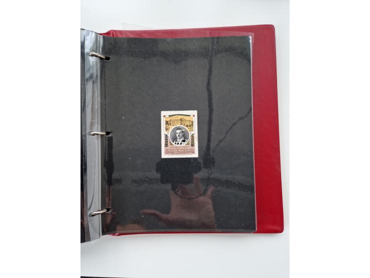 VIGNETTEN: 1896/1960 (ca.), hochinteressanter Bestand mit einigen Tausend Vignetten, Verschluss- und Siegelmarken, später Spe