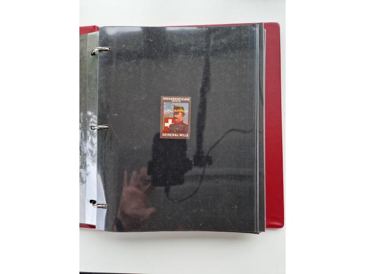 VIGNETTEN: 1896/1960 (ca.), hochinteressanter Bestand mit einigen Tausend Vignetten, Verschluss- und Siegelmarken, später Spe