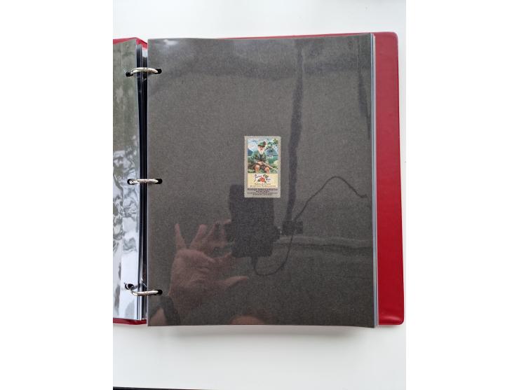 VIGNETTEN: 1896/1960 (ca.), hochinteressanter Bestand mit einigen Tausend Vignetten, Verschluss- und Siegelmarken, später Spe