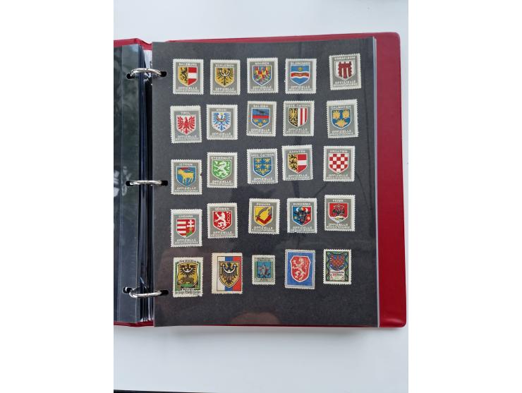 VIGNETTEN: 1896/1960 (ca.), hochinteressanter Bestand mit einigen Tausend Vignetten, Verschluss- und Siegelmarken, später Spe