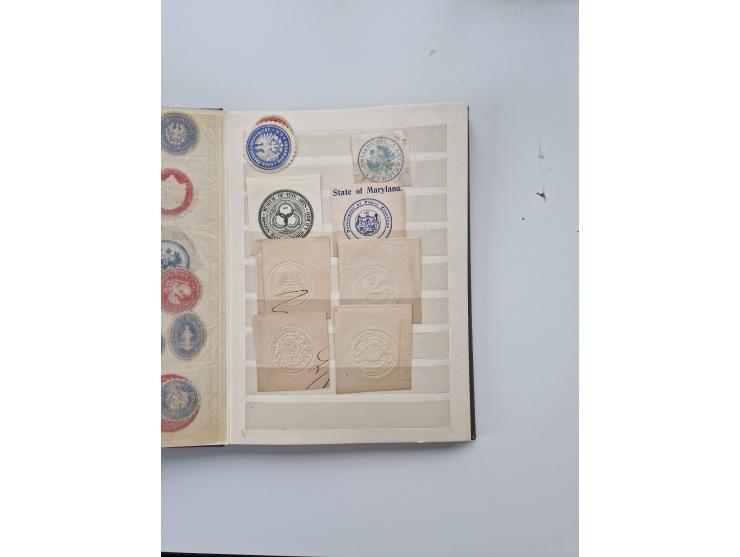 VIGNETTEN: 1896/1960 (ca.), hochinteressanter Bestand mit einigen Tausend Vignetten, Verschluss- und Siegelmarken, später Spe