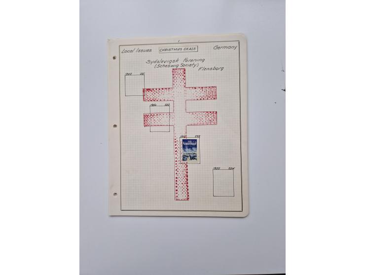 VIGNETTEN: 1896/1960 (ca.), hochinteressanter Bestand mit einigen Tausend Vignetten, Verschluss- und Siegelmarken, später Spe