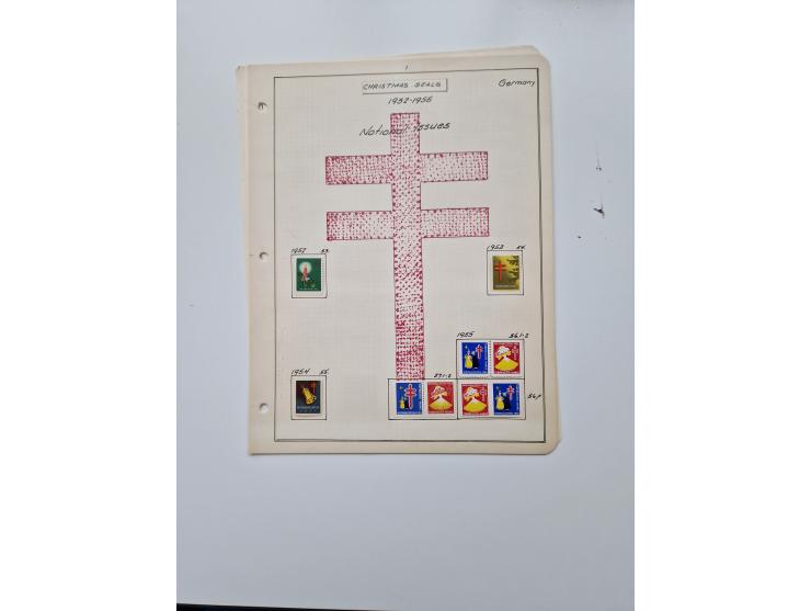 VIGNETTEN: 1896/1960 (ca.), hochinteressanter Bestand mit einigen Tausend Vignetten, Verschluss- und Siegelmarken, später Spe