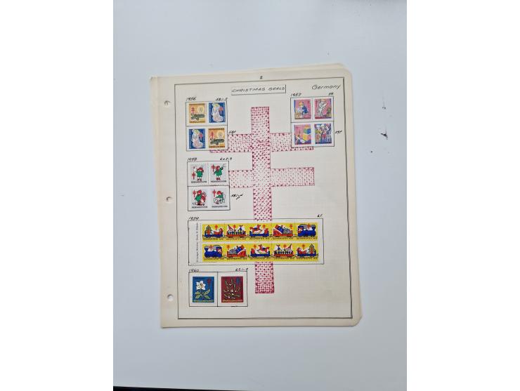 VIGNETTEN: 1896/1960 (ca.), hochinteressanter Bestand mit einigen Tausend Vignetten, Verschluss- und Siegelmarken, später Spe