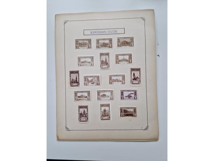 VIGNETTEN: 1896/1960 (ca.), hochinteressanter Bestand mit einigen Tausend Vignetten, Verschluss- und Siegelmarken, später Spe