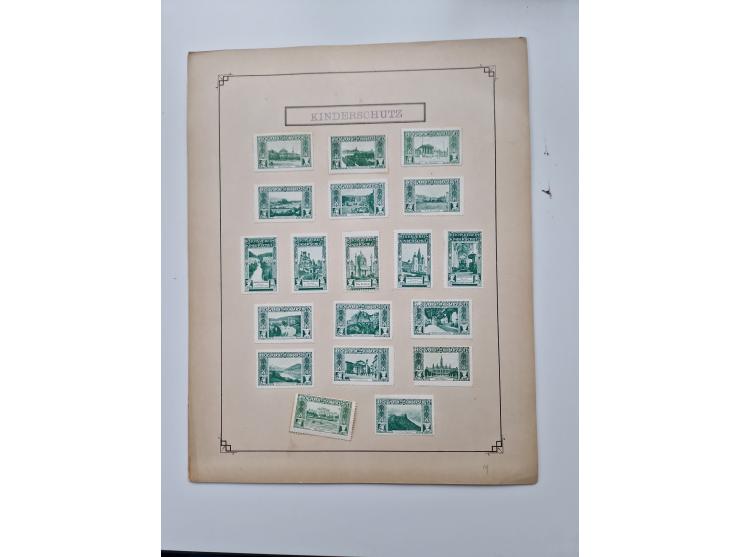 VIGNETTEN: 1896/1960 (ca.), hochinteressanter Bestand mit einigen Tausend Vignetten, Verschluss- und Siegelmarken, später Spe