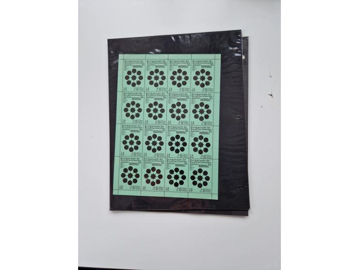 VIGNETTEN: 1896/1960 (ca.), hochinteressanter Bestand mit einigen Tausend Vignetten, Verschluss- und Siegelmarken, später Spe