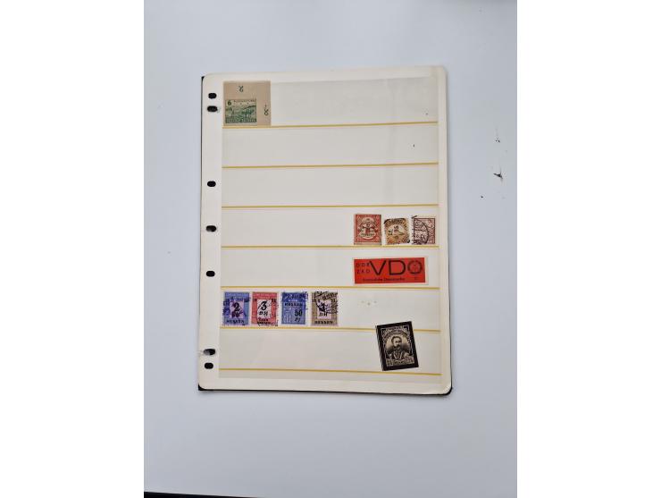 VIGNETTEN: 1896/1960 (ca.), hochinteressanter Bestand mit einigen Tausend Vignetten, Verschluss- und Siegelmarken, später Spe