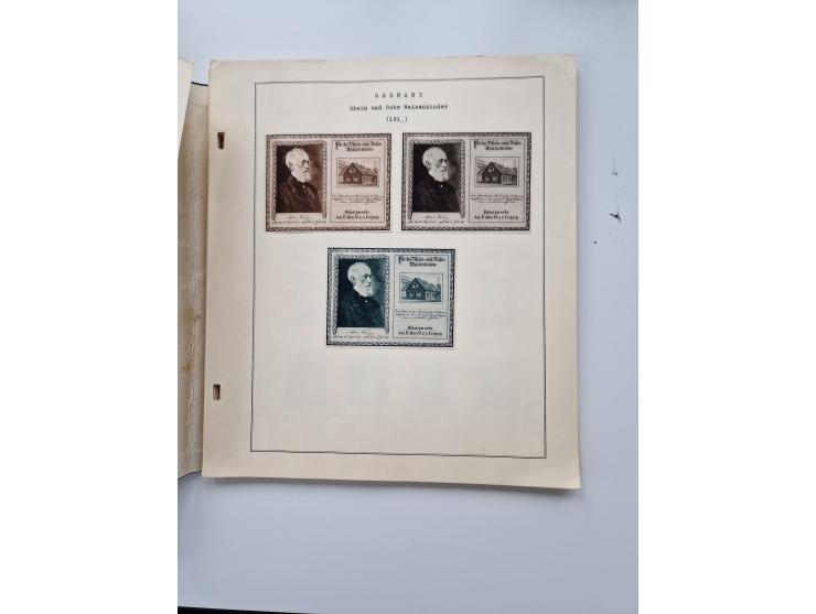 VIGNETTEN: 1896/1960 (ca.), hochinteressanter Bestand mit einigen Tausend Vignetten, Verschluss- und Siegelmarken, später Spe