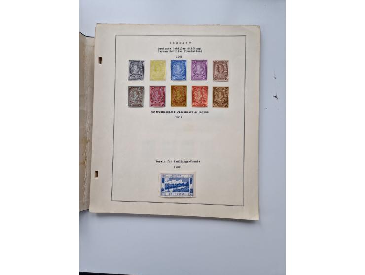 VIGNETTEN: 1896/1960 (ca.), hochinteressanter Bestand mit einigen Tausend Vignetten, Verschluss- und Siegelmarken, später Spe