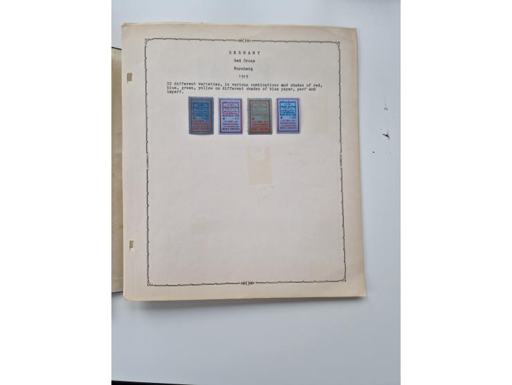 VIGNETTEN: 1896/1960 (ca.), hochinteressanter Bestand mit einigen Tausend Vignetten, Verschluss- und Siegelmarken, später Spe
