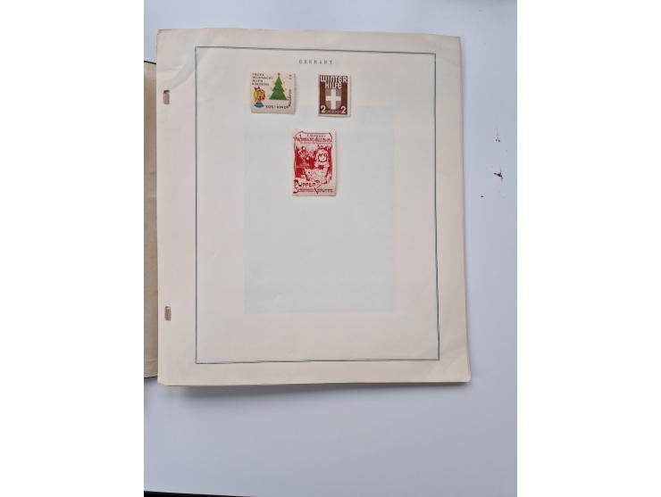 VIGNETTEN: 1896/1960 (ca.), hochinteressanter Bestand mit einigen Tausend Vignetten, Verschluss- und Siegelmarken, später Spe