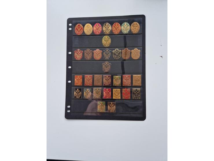 VIGNETTEN: 1896/1960 (ca.), hochinteressanter Bestand mit einigen Tausend Vignetten, Verschluss- und Siegelmarken, später Spe