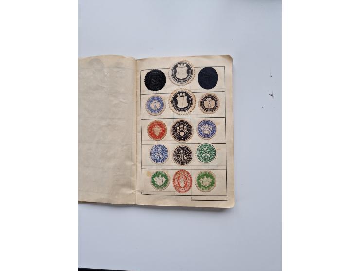 VIGNETTEN: 1896/1960 (ca.), hochinteressanter Bestand mit einigen Tausend Vignetten, Verschluss- und Siegelmarken, später Spe