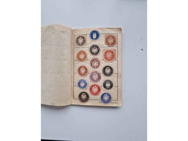 VIGNETTEN: 1896/1960 (ca.), hochinteressanter Bestand mit einigen Tausend Vignetten, Verschluss- und Siegelmarken, später Spe