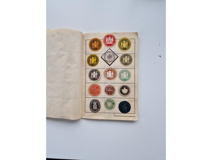 VIGNETTEN: 1896/1960 (ca.), hochinteressanter Bestand mit einigen Tausend Vignetten, Verschluss- und Siegelmarken, später Spe