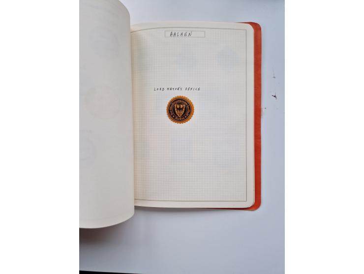 VIGNETTEN: 1896/1960 (ca.), hochinteressanter Bestand mit einigen Tausend Vignetten, Verschluss- und Siegelmarken, später Spe