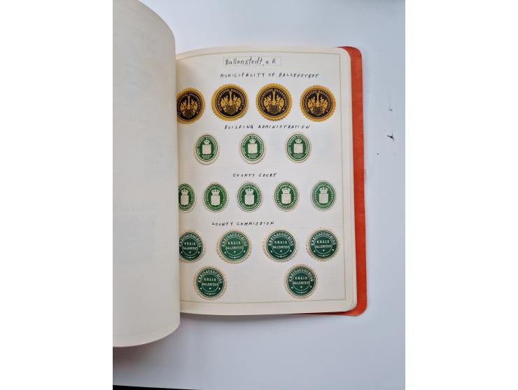 VIGNETTEN: 1896/1960 (ca.), hochinteressanter Bestand mit einigen Tausend Vignetten, Verschluss- und Siegelmarken, später Spe