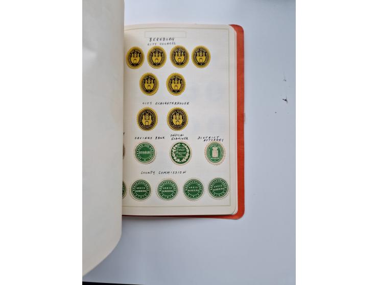 VIGNETTEN: 1896/1960 (ca.), hochinteressanter Bestand mit einigen Tausend Vignetten, Verschluss- und Siegelmarken, später Spe