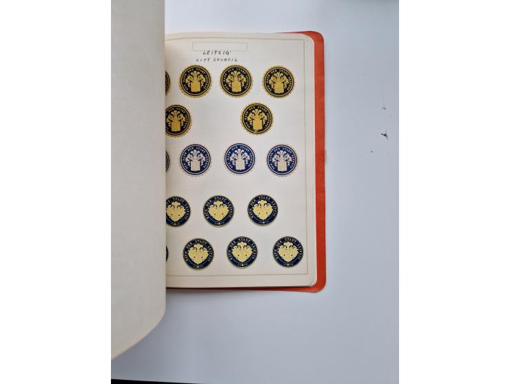 VIGNETTEN: 1896/1960 (ca.), hochinteressanter Bestand mit einigen Tausend Vignetten, Verschluss- und Siegelmarken, später Spe