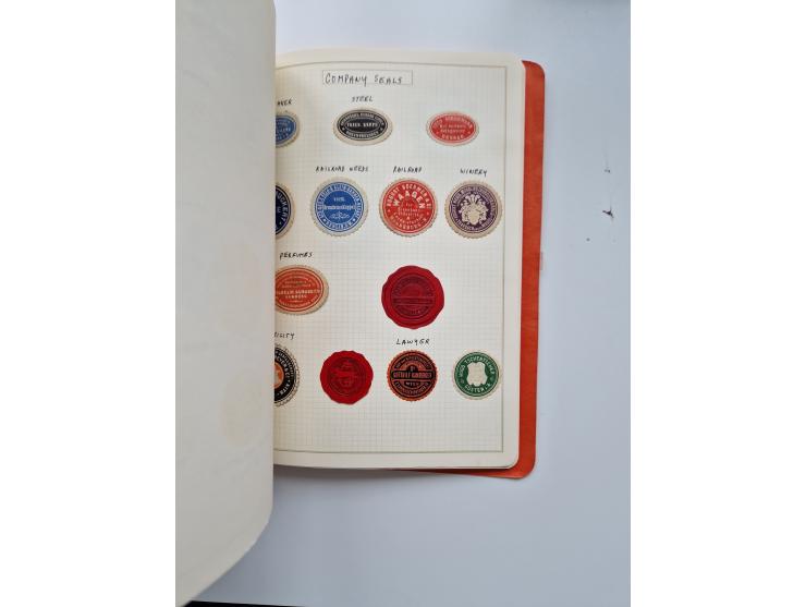 VIGNETTEN: 1896/1960 (ca.), hochinteressanter Bestand mit einigen Tausend Vignetten, Verschluss- und Siegelmarken, später Spe