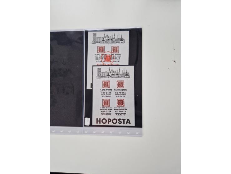 VIGNETTEN: 1896/1960 (ca.), hochinteressanter Bestand mit einigen Tausend Vignetten, Verschluss- und Siegelmarken, später Spe