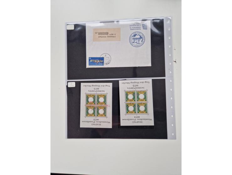 VIGNETTEN: 1896/1960 (ca.), hochinteressanter Bestand mit einigen Tausend Vignetten, Verschluss- und Siegelmarken, später Spe