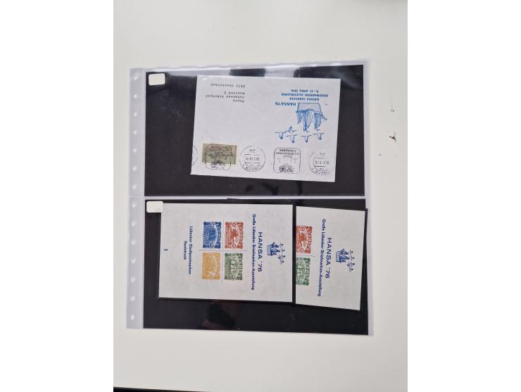 VIGNETTEN: 1896/1960 (ca.), hochinteressanter Bestand mit einigen Tausend Vignetten, Verschluss- und Siegelmarken, später Spe