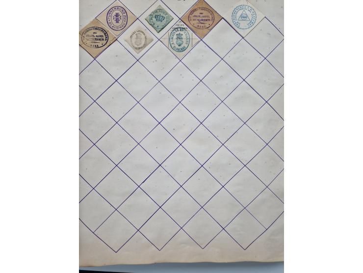 VIGNETTEN: 1896/1960 (ca.), hochinteressanter Bestand mit einigen Tausend Vignetten, Verschluss- und Siegelmarken, später Spe