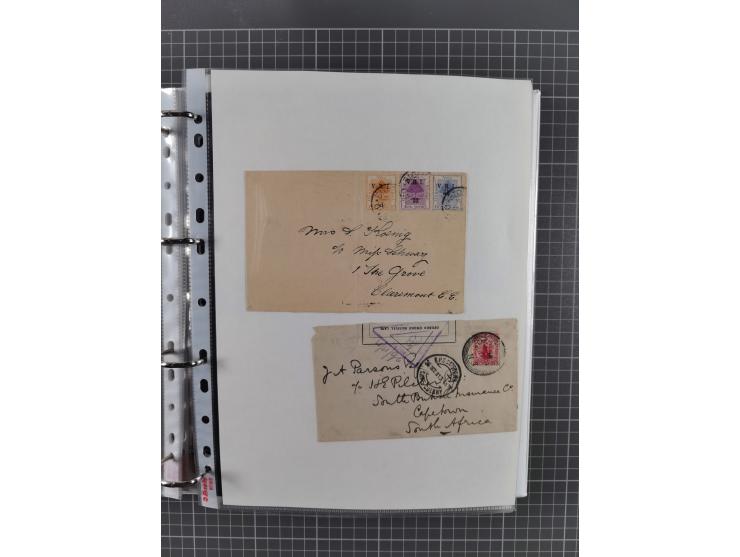 1899/1902, large accumulation of circa 275 covers and cards, offerring an ecclectic choice spanning from the Boer invasion of