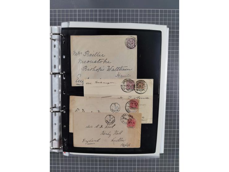 1899/1902, large accumulation of circa 275 covers and cards, offerring an ecclectic choice spanning from the Boer invasion of