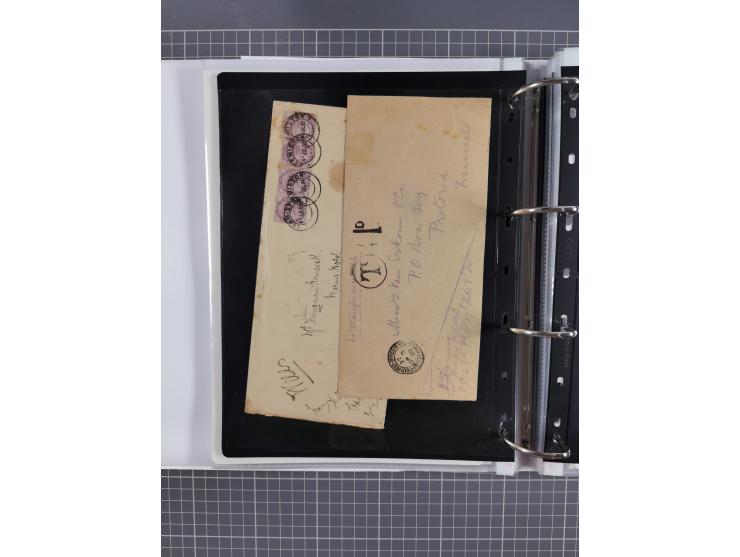 1899/1902, large accumulation of circa 275 covers and cards, offerring an ecclectic choice spanning from the Boer invasion of