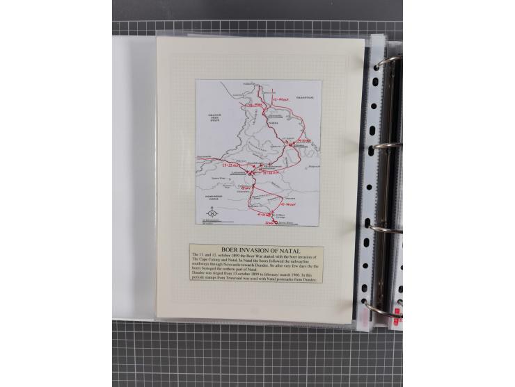 1899/1902, large accumulation of circa 275 covers and cards, offerring an ecclectic choice spanning from the Boer invasion of