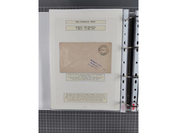 1899/1902, large accumulation of circa 275 covers and cards, offerring an ecclectic choice spanning from the Boer invasion of