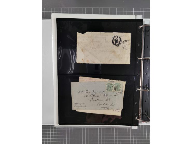 1899/1902, large accumulation of circa 275 covers and cards, offerring an ecclectic choice spanning from the Boer invasion of