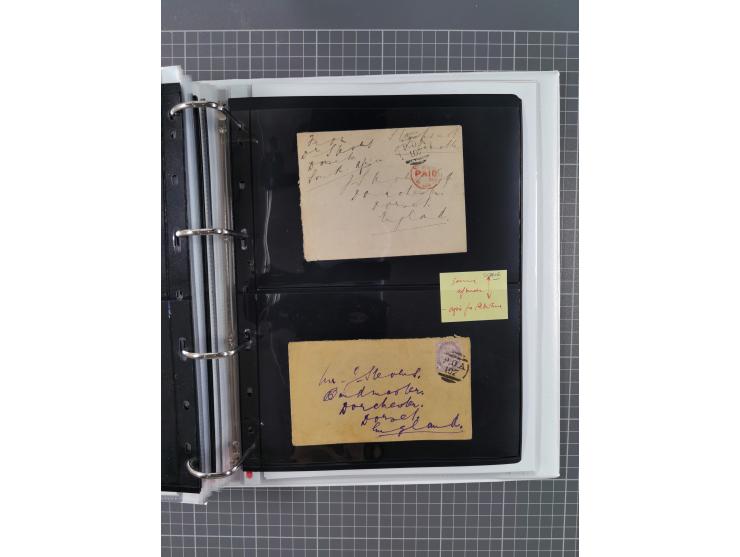 1899/1902, large accumulation of circa 275 covers and cards, offerring an ecclectic choice spanning from the Boer invasion of