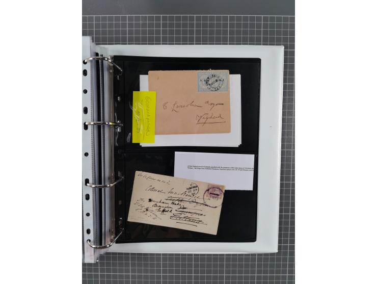 1899/1902, large accumulation of circa 275 covers and cards, offerring an ecclectic choice spanning from the Boer invasion of