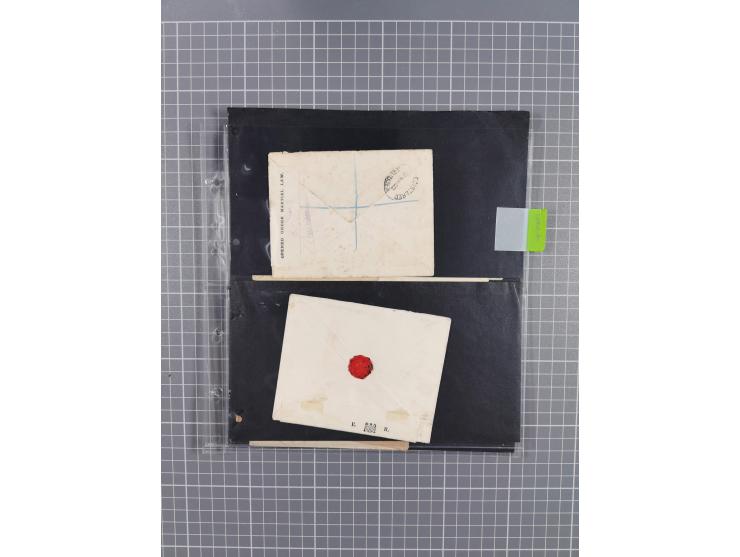 1899/1902, large accumulation of circa 275 covers and cards, offerring an ecclectic choice spanning from the Boer invasion of
