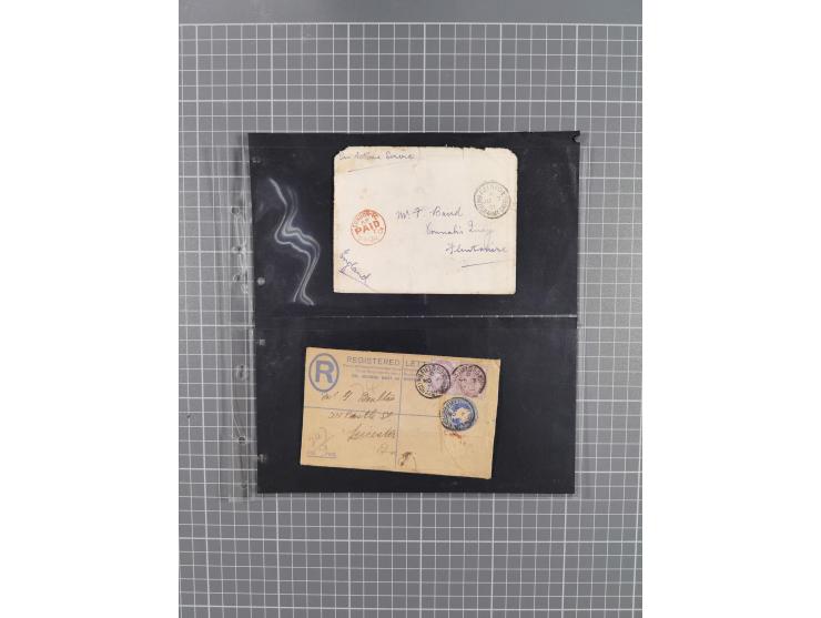 1899/1902, large accumulation of circa 275 covers and cards, offerring an ecclectic choice spanning from the Boer invasion of