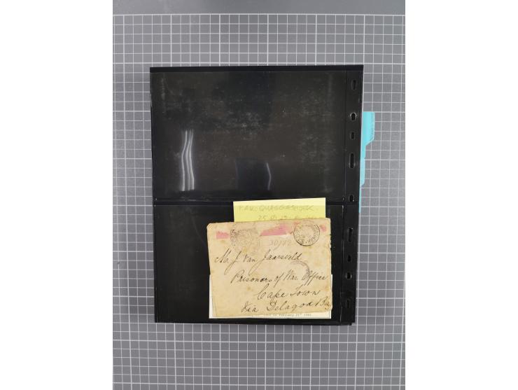 1899/1902, large accumulation of circa 275 covers and cards, offerring an ecclectic choice spanning from the Boer invasion of