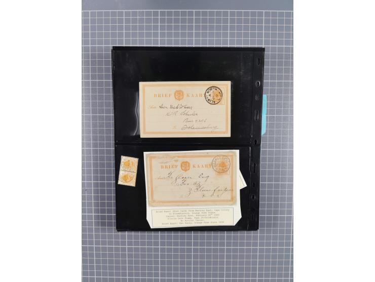 1899/1902, large accumulation of circa 275 covers and cards, offerring an ecclectic choice spanning from the Boer invasion of